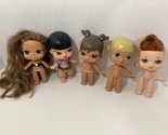 Bratz Babyz 5 small mini baby dolls Hair Flair Boyz Harvey Cameron Jade ... - $49.49