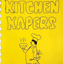 1976 Kitchen Kapers 1st Edition Cookbook Woman&#39;s Club Hawthorne New Jers... - $376.28 MXN