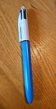 Vintage BIC Multi Color Pen Made in France Click Ballpoint Green Red Blu... - $19.79