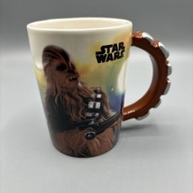 Galerie Star Wars Chewbacca Chewy White Coffee Tea  Mug “Crossbow Strap” Handle - £12.45 GBP