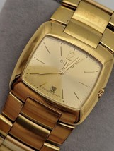 GUCCI 8500M Quartz Watch GOLD Plated 7 Jewels Swiss Original Unisex Rare - $373.99