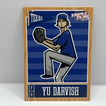 2013 Panini Triple Play Baseball Yu Darvish Base #82 Texas Rangers - £1.55 GBP