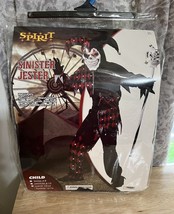 &quot;Sinister Jester&quot; Spirit Child Sz X-LARGE 12-14 Halloween Costume Complete. B7 - $28.01