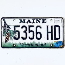 2018 United States Maine Vacationland Passenger License Plate 5356 HD - $20.35 CAD