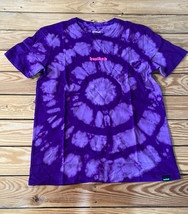 twitch NWOT men’s tie dye logo t Shirt Size S purple s6 - £21.73 GBP