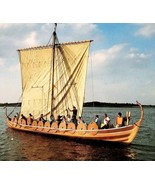 1990s Helge Ask Viking Warship Denmark Postcard Unposted Vtg Scandinavia... - £15.06 GBP