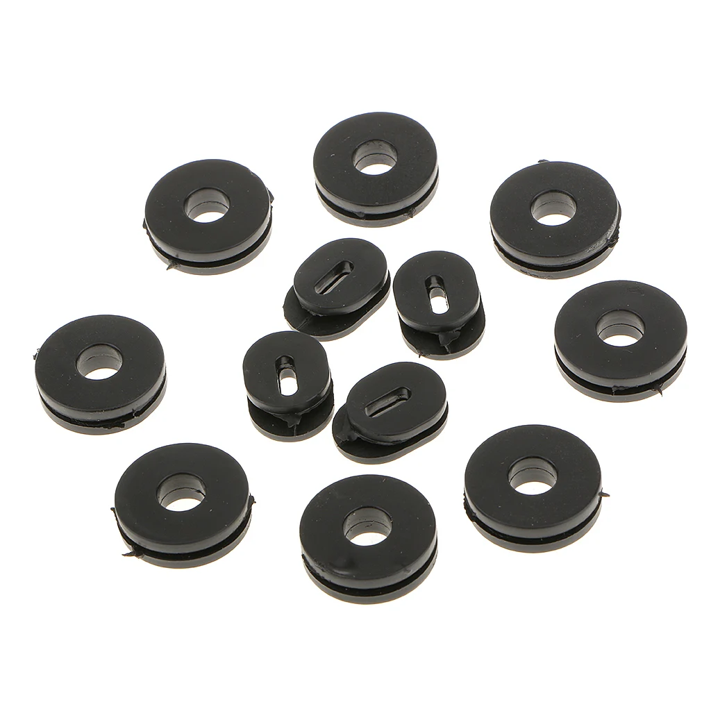 - Motorcycle Side Cover Grommets Set for Honda GS125 (12pcs) - £11.35 GBP