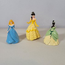 Disney Princess Figure Lot Of 3 Aurora Ariel Tiana Cake Toppers 3 in to ... - $9.96