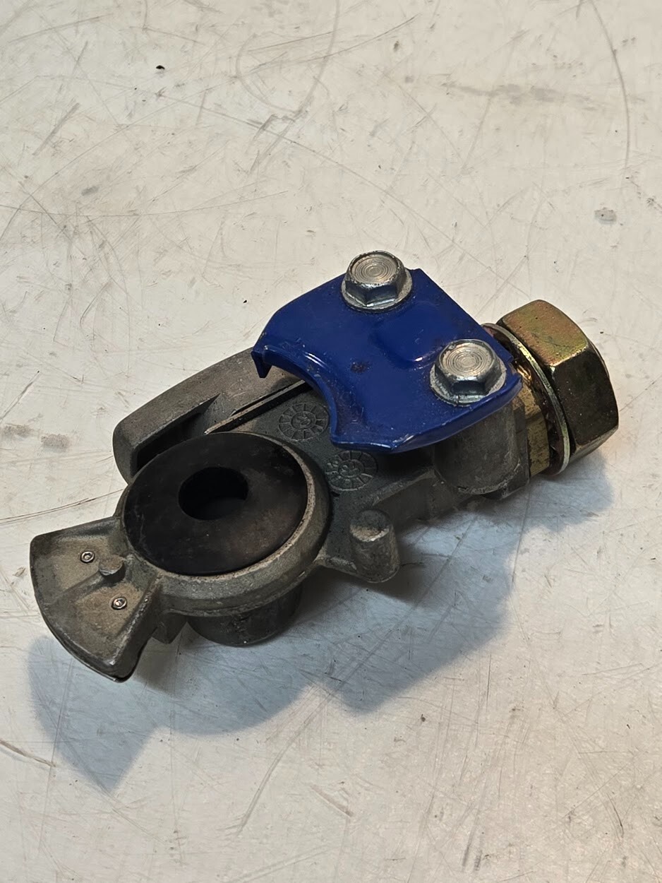Service Blue Glandhand with Quarter Turn Shutoff Valve | 1/2&quot; FPT | 37mm... - $39.99