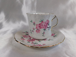 Hammersley Pink Floral Teacup # 23613 - £23.25 GBP
