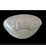 Vintage Unbranded Sunflower Pressed Glass Salad Bowl Lattice Grid Replac... - $173.53 MXN
