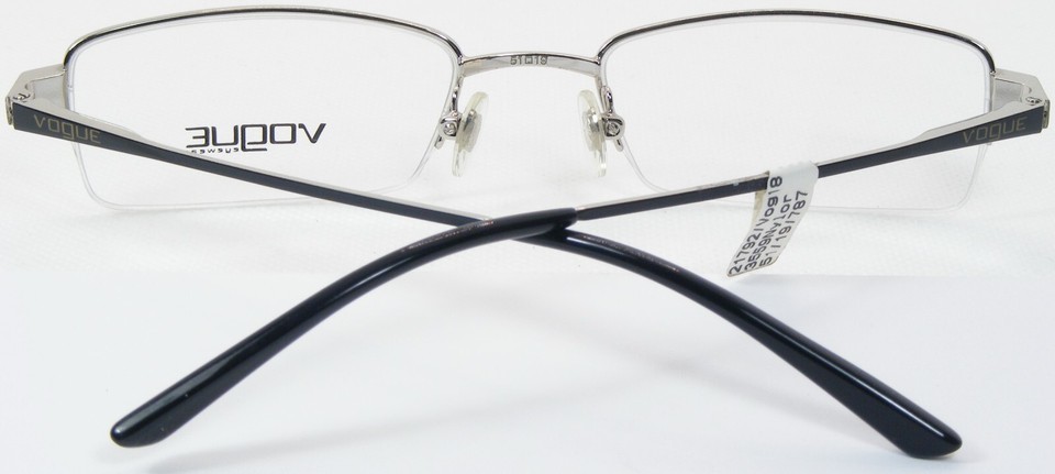 Vogue VO 3559 787 SILVER /BLACK EYEGLASSES GLASSES FRAME VO3559 51-19-135mm Item image 3