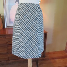 Ann Taylor Tweed Wool Blend A-Line Skirt  Career Office 32 waist 40 hip sz m-l - £11.10 GBP