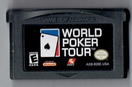 Nintendo Gameboy Advance World Poker Tour Video Game Cart Only - $19.40