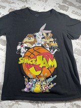 Original Space Jam T Shirt Size Small Looney Tunes Bugs Taz Monstars Bas... - £13.12 GBP