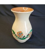 Vintage Signed Imre Szucs Tiszafured Hungary Beige Redware Pottery Flora... - $434.13 MXN