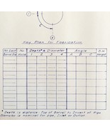 1969 Railroad Bangor Aroostook BCCM Vermont Type Catch Basin Blueprint G... - $84.36