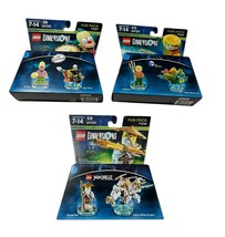 Lego Dimensions Fun Packs Lot Ninjago/Aquaman/Krusty- NEW! - $2,333.29 MXN