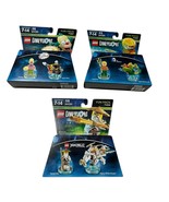 Lego Dimensions Fun Packs Lot Ninjago/Aquaman/Krusty- NEW! - $2,337.58 MXN