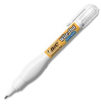 Wi Te Out Correction Pen Shake And Squeeze White Out White Liquid Paper Bic 50694 - £9.52 GBP