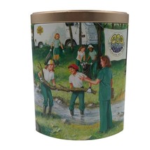 Girl Scout Tin Eco Action 2005 1970s Girl Scout Promise Collection Ashdo... - £7.89 GBP
