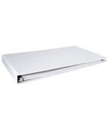 Ruby Paulina 11 x 17 Binder Vinyl Panel 1&quot; Angle-D Heavy Duty Ring in White - $24.64 CAD