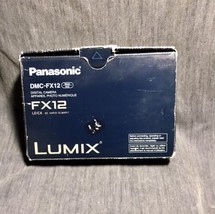 Panasonic Lumix DMC-FX12K 7.2MP Digital Camera Outfit TESTED - $68.76