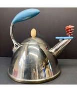 Michael Graves  Stainless Steel Spinning Whistle Teapot Kettle - $43.56