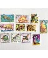 Dinosaur Stamps Lot Of 11 Mali Hungary Mongolia Triceratops Stegosaurus F3D - $379.80 MXN