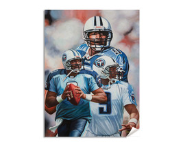 Steve McNair Quarterback QB Tennessee Titans NFL Football Art Print 2AM3 - $24.99+