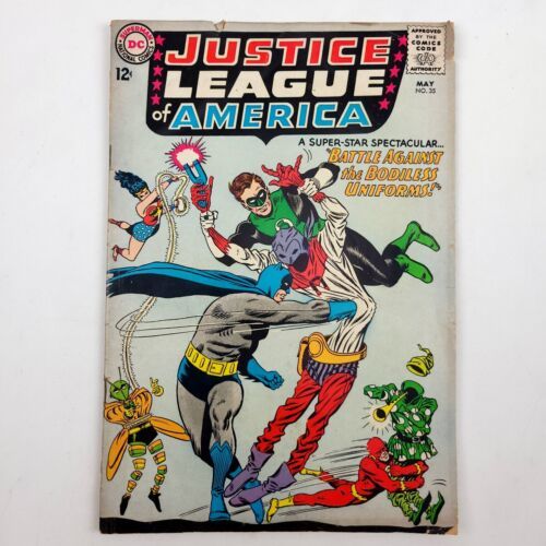 JUSTICE LEAGUE OF AMERICA  DC Comics JLA Vol. 1 No. 35  May 1965 - $9.16