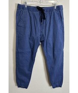 Cotton On Cuffed Chino Blue Stretch Waist Pants Size 36 - $29.69