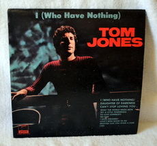 Lp, Tom Jones, Tom Jones – I Who Have Nothing, LP, Vintage LP, vintage records - £10.34 GBP