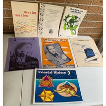Vintage lot of  piano Sheet Music Lot of 13 pieces various titles - £20.50 GBP