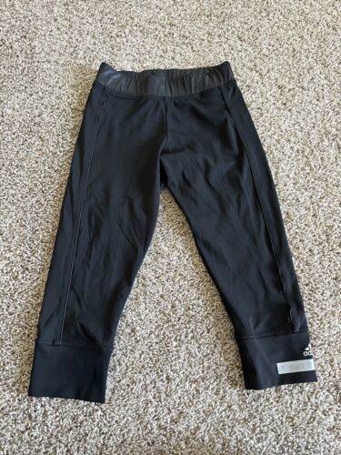 Adidas x Stella Mccartney Leggings Womens XS Climalite Black Compression... - $21.49