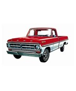 Moebius model 1:25 Scale 1971 Ford Ranger Pickup Truck Model Kit Vehicle - $38.56