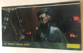 Return Of The Jedi Widevision Trading Card 1995 #16 Jabba’s Throne Room - £1.95 GBP