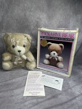 Rock A Bye Bear Womb Plush VTG 1989 White Noise Nursery Baby Original Box Works - £35.26 GBP