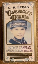New Cs Lewis Chronicles Of Narnia Prince Caspian Voyage Of Dawn Treader Vhs 1998 - £3.72 GBP