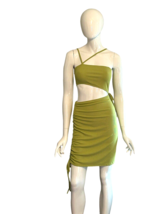 Green Dress Ribbed Shein Women&#39;s 4 Cutout Bodycon - £9.62 GBP