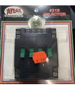 Atlas #215 Selector with 4 control switches,  works with HO, N &amp; O 4 you... - $21.66 CAD