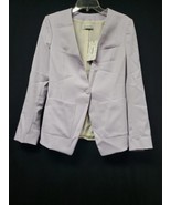 Nells Nelson Collarless Jacket Blazer Purple Lavender Wool/ Silk Size 40... - €201,35 EUR