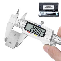 150mm Digital Vernier Caliper 6 inch Digital Caliper Pachometer Micrometer Measu - £23.48 GBP+