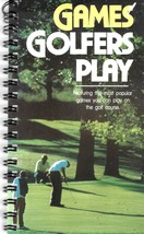 GAMES GOLFERS PLAY—Pocket Size Booklet of 48 Game Variations - £5.54 GBP