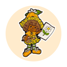 Strawberry Shortcake Enamel Pin: Orange Blossom - $29.90