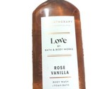 Bath &amp; Body Works Aromatherapy LOVE Rose + Vanilla Body Wash/Foam Bath 1... - £15.23 GBP