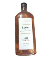 Bath &amp; Body Works Aromatherapy LOVE Rose + Vanilla Body Wash/Foam Bath 1... - $18.95