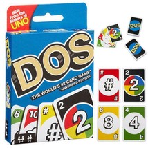 UNO DOS Classic Card Game 108 Cards No1 Family Fun Playing Time Kids You... - £7.52 GBP