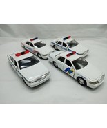 Lot Of (4) 1990s Road Champs Ford Crown Victoria State Police Diecast Ca... - $526.68 MXN