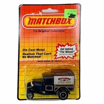 Matchbox Diecast Toy Car Truck Vtg MOC Sealed MB 38 Model A Speed Shop blue gas - £23.31 GBP
